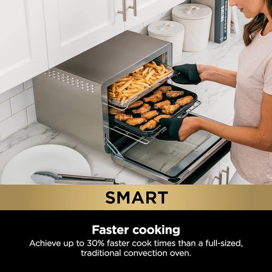 Ninja DT251 Foodi 10-in-1 Smart XL Air Fry Oven, Silver
